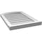 Ekena Millwork Arch Top Surface Mount PVC Gable Vent: Functional, w/ 2"W x 2"P Brickmould Sill Frame, 18"W x 26"H GVPAR18X2603SF - alternate 4